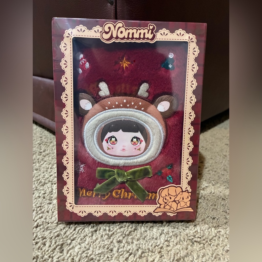 Nommi Christmas Limited Edition Plush Notebook Full Color 80 Pages New Top Toy